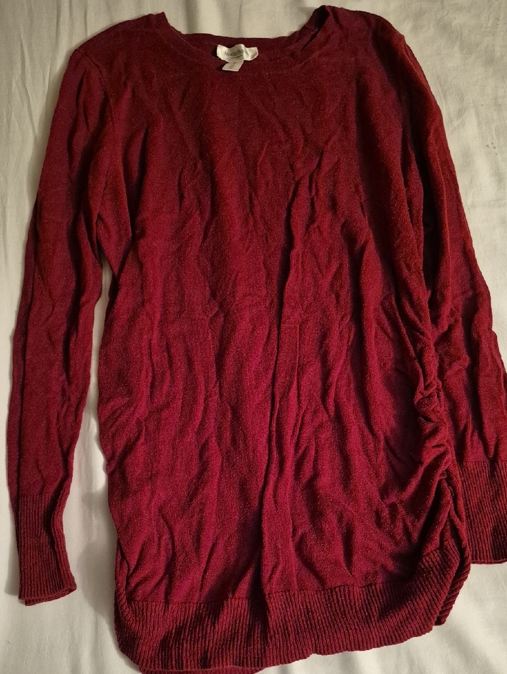 Red Maternity Sweater